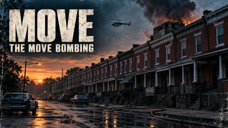 The MOVE Bombing: MOVE, chapter 2 of True Crime Case Histories, Volume 25
