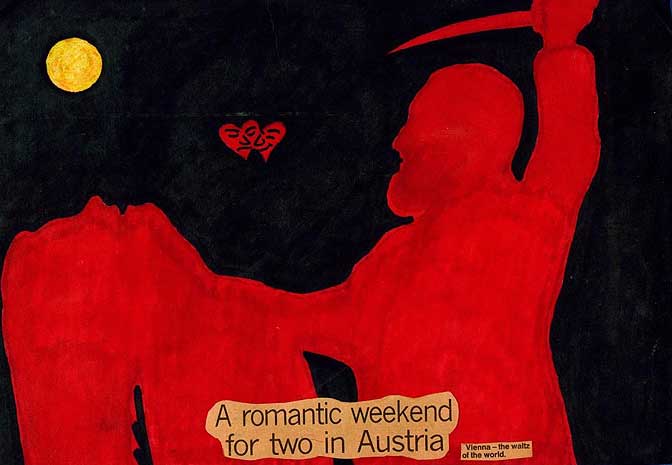 John Sweeney artwork - A romantic weekend for two in Austria