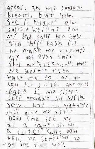 Diary entries