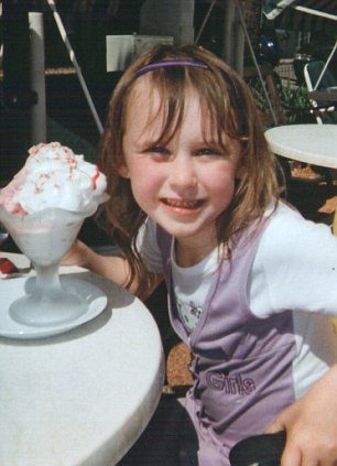 The weekend before she was killed: Lianne Smith’s daughter Rebecca.
